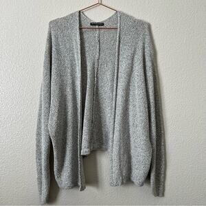 Brandy Melville Gray Open Cardigan Tulip Sleeve